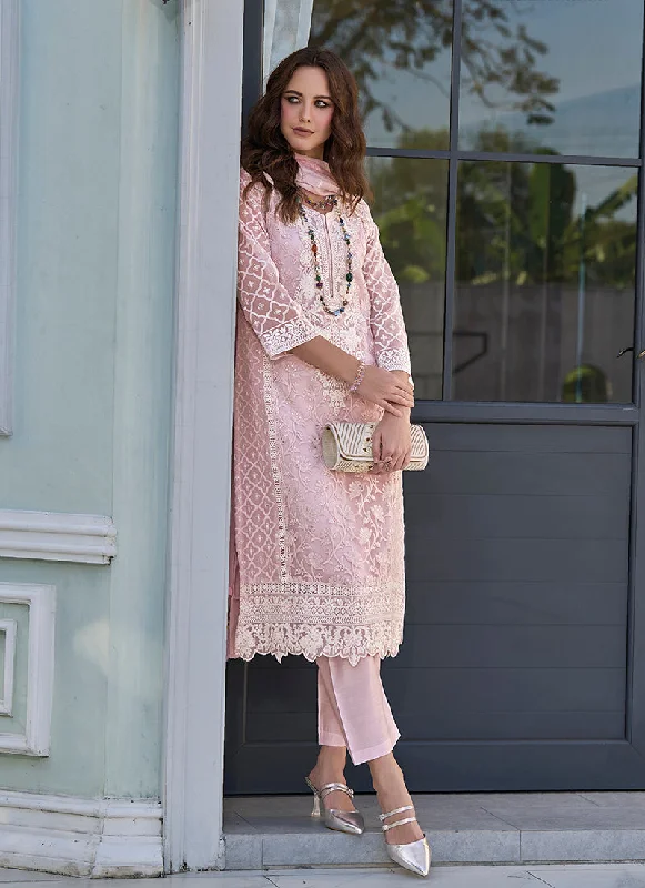 Unbeatable Prices Blush Pink Embroidered Pakistani Dress