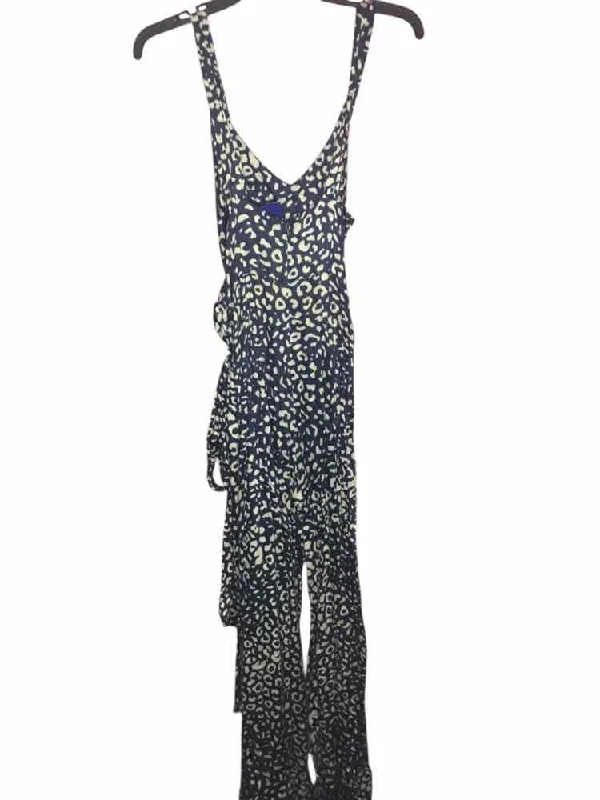 Daily Deals Alexis Blue and White Size XS Romper