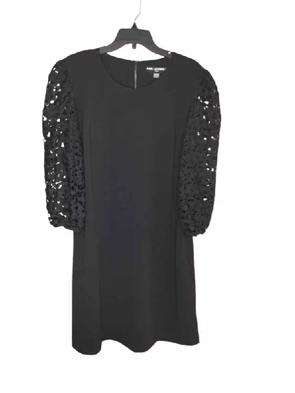 Price Rollback Karl Lagerfeld Black Size 16 Dress