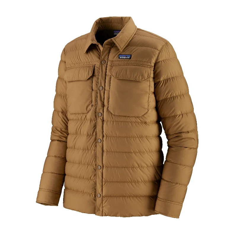 Men's Silent Down Shirt Jacket