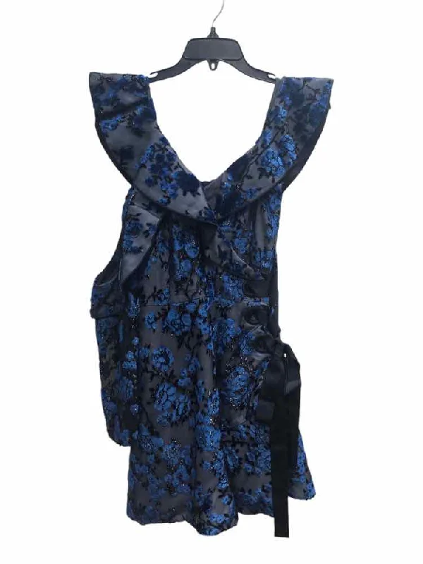 Online Only Self-portrait Blue Size 4 Dress
