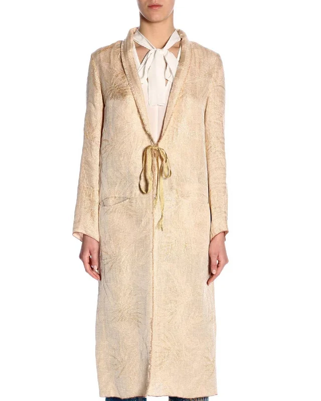 "Lo Jacquard" Coat