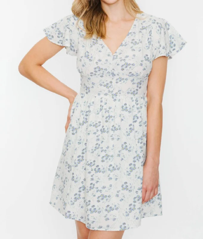 Limited Quantity Florabella Dress In Blue