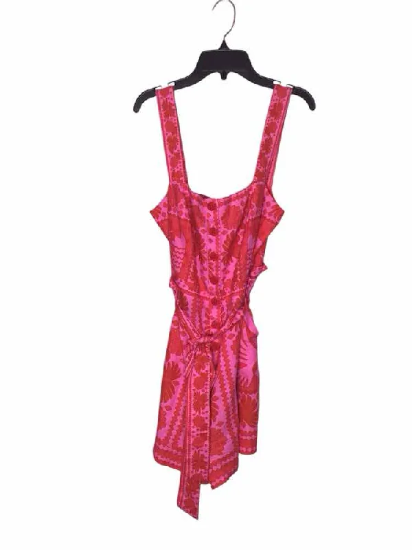 Stock Up and Save farm rio Red and Pink Size M Romper